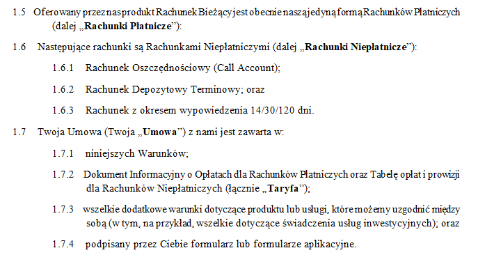 Translated document part, example 1